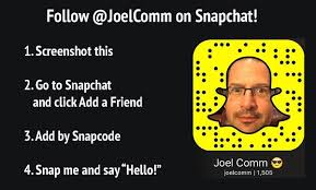 Joel Comm on Snapchat