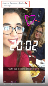 Edited Snapchat Memory
