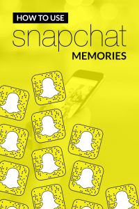 How to use Snapchat memories