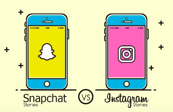 Snapchat Stories Versus Instagram Stories