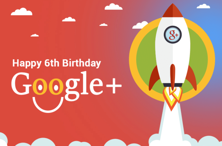 Google+ 6th Birthday