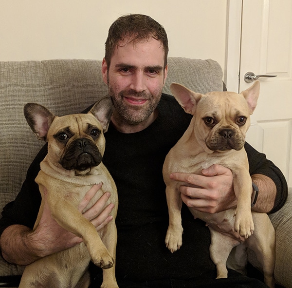 Matt with Poppet And Pierre